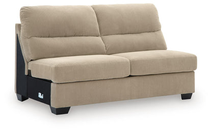 SimpleJoy - Armless Loveseat - Sand