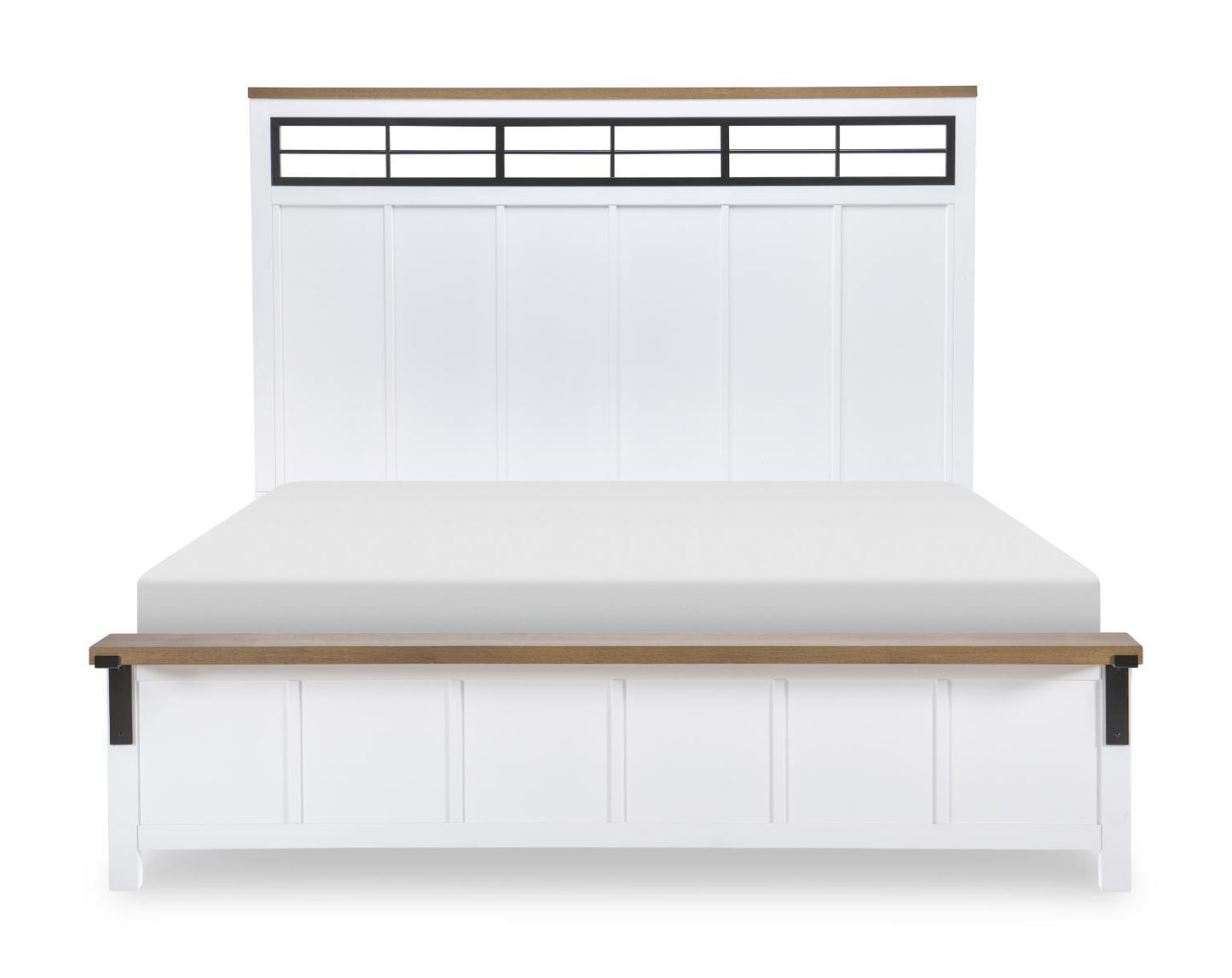 Franklin - Complete Two Tone Panel Bed