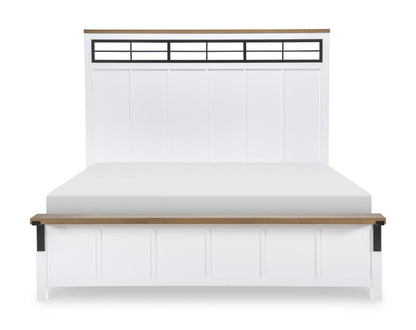 Franklin - Complete Two Tone Panel Bed