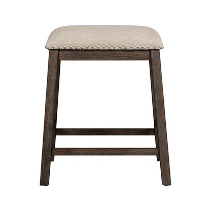 Harrison - Upholstered Console Stool - Espresso