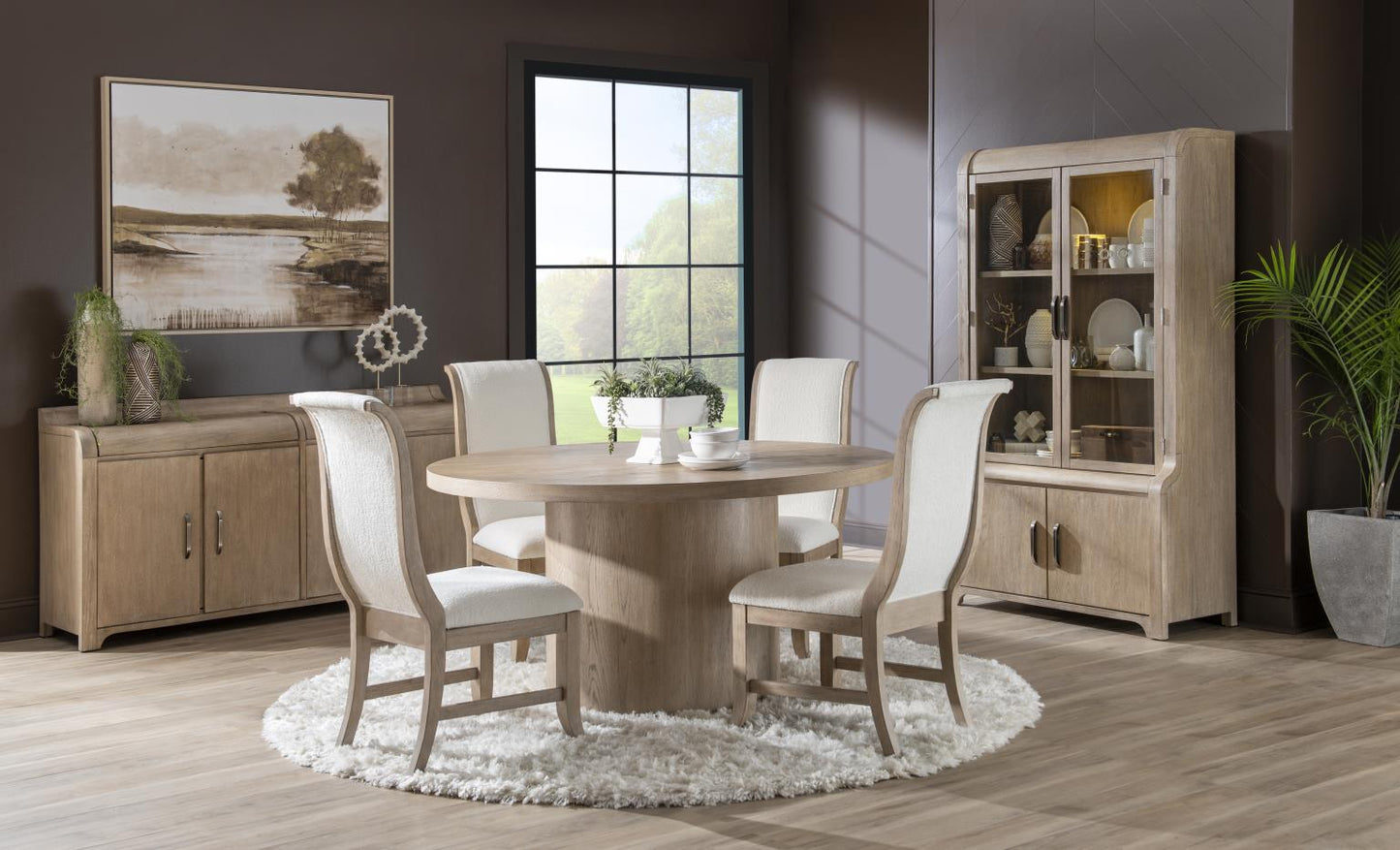 Flow - Upholstered Side Chair (Set of 2) - Sandstone