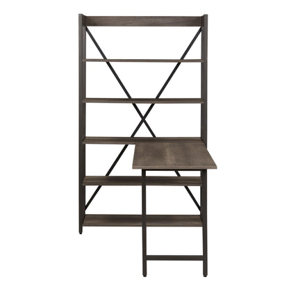 Tanners Creek - 2 Piece Home Office Set (Desk And Bookcase) - Graystone