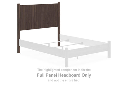 Pamytta - Full Panel Headboard - Brown