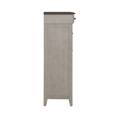 Ivy Hollow - 5 Drawer Chest - Weathered Linen / Dusty Taupe