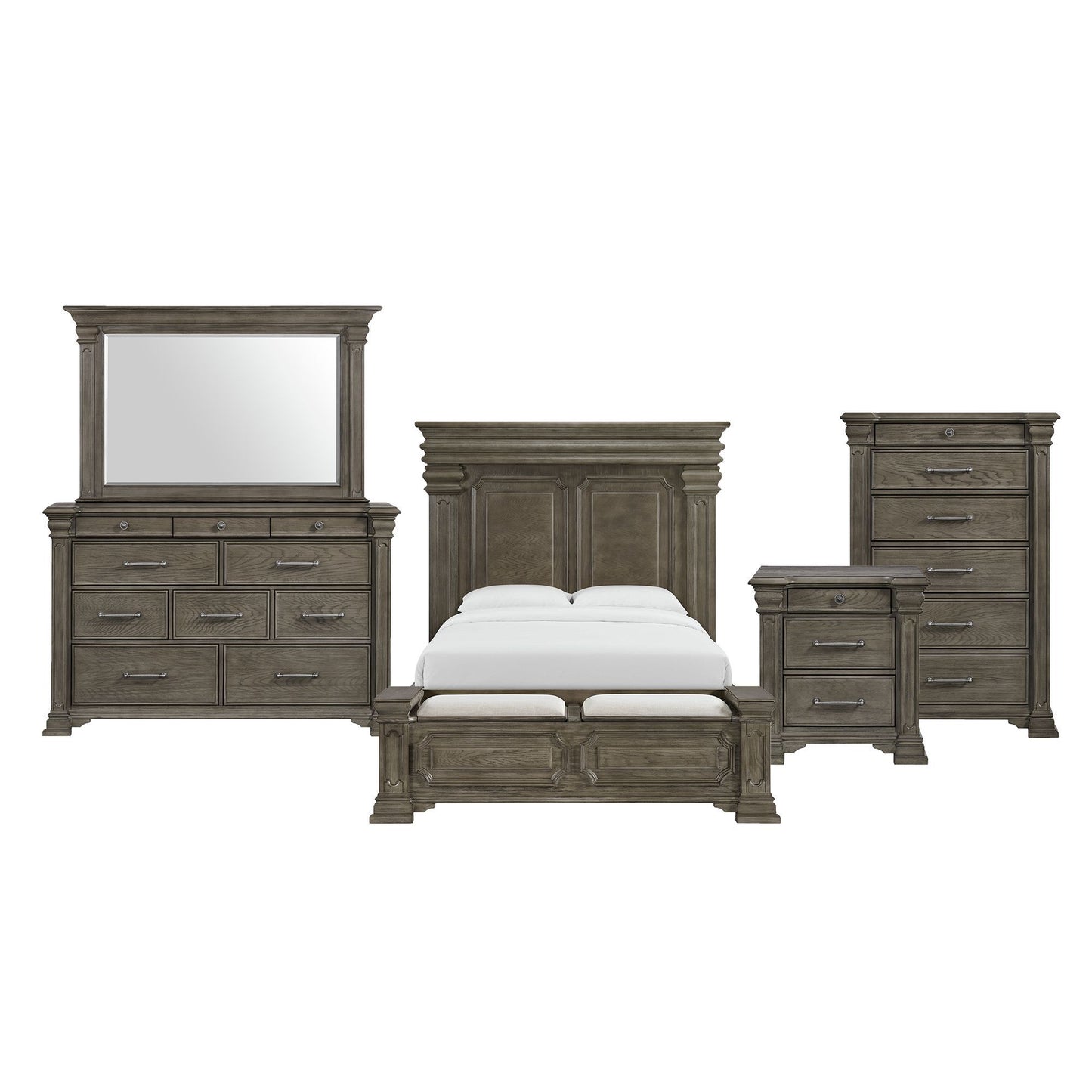 Kings Court - Storage Bedroom Set