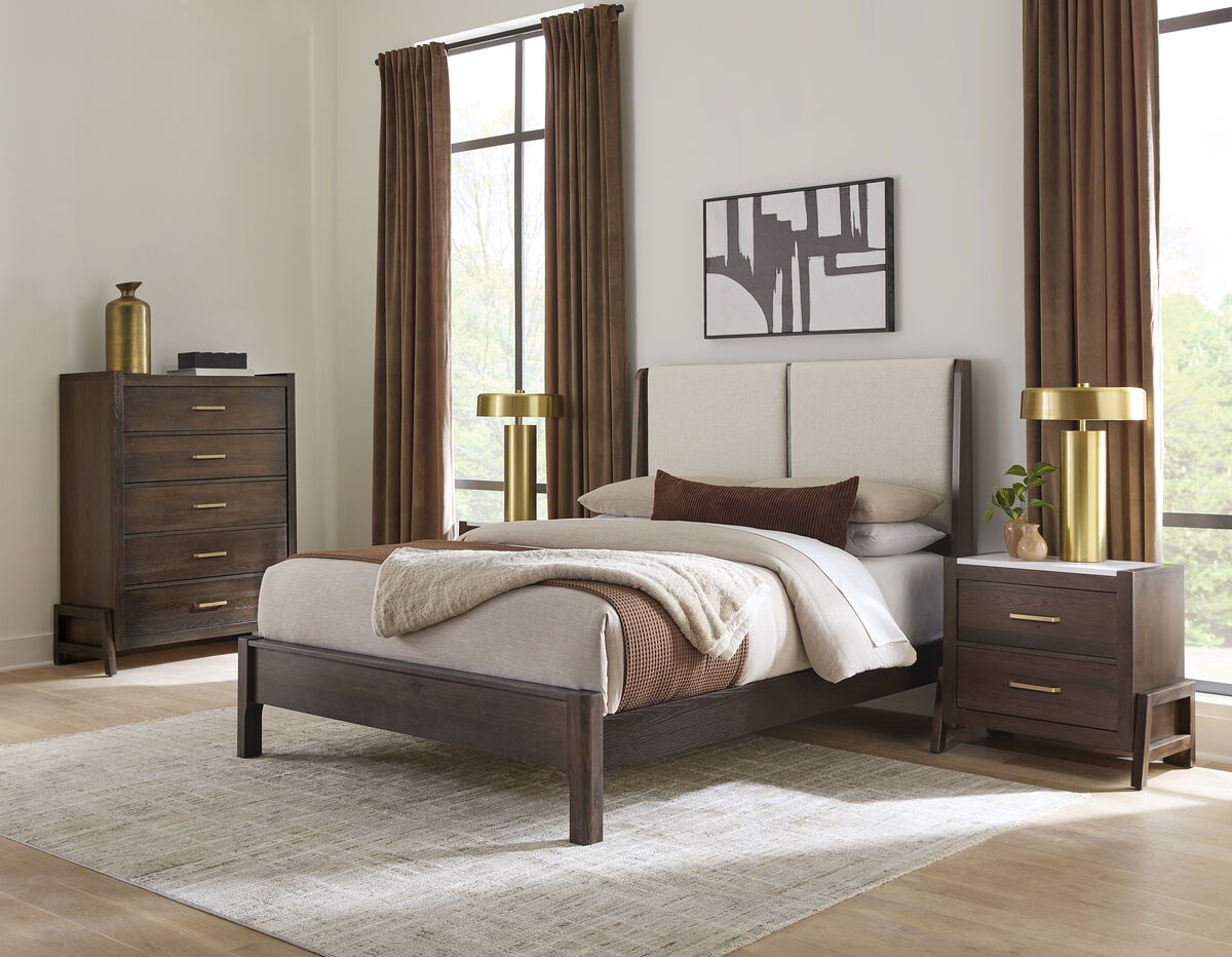 Mercer Street - Chest 5 Drawer - Dark Roast