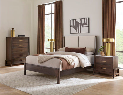 Mercer Street - Chest 5 Drawer - Dark Roast