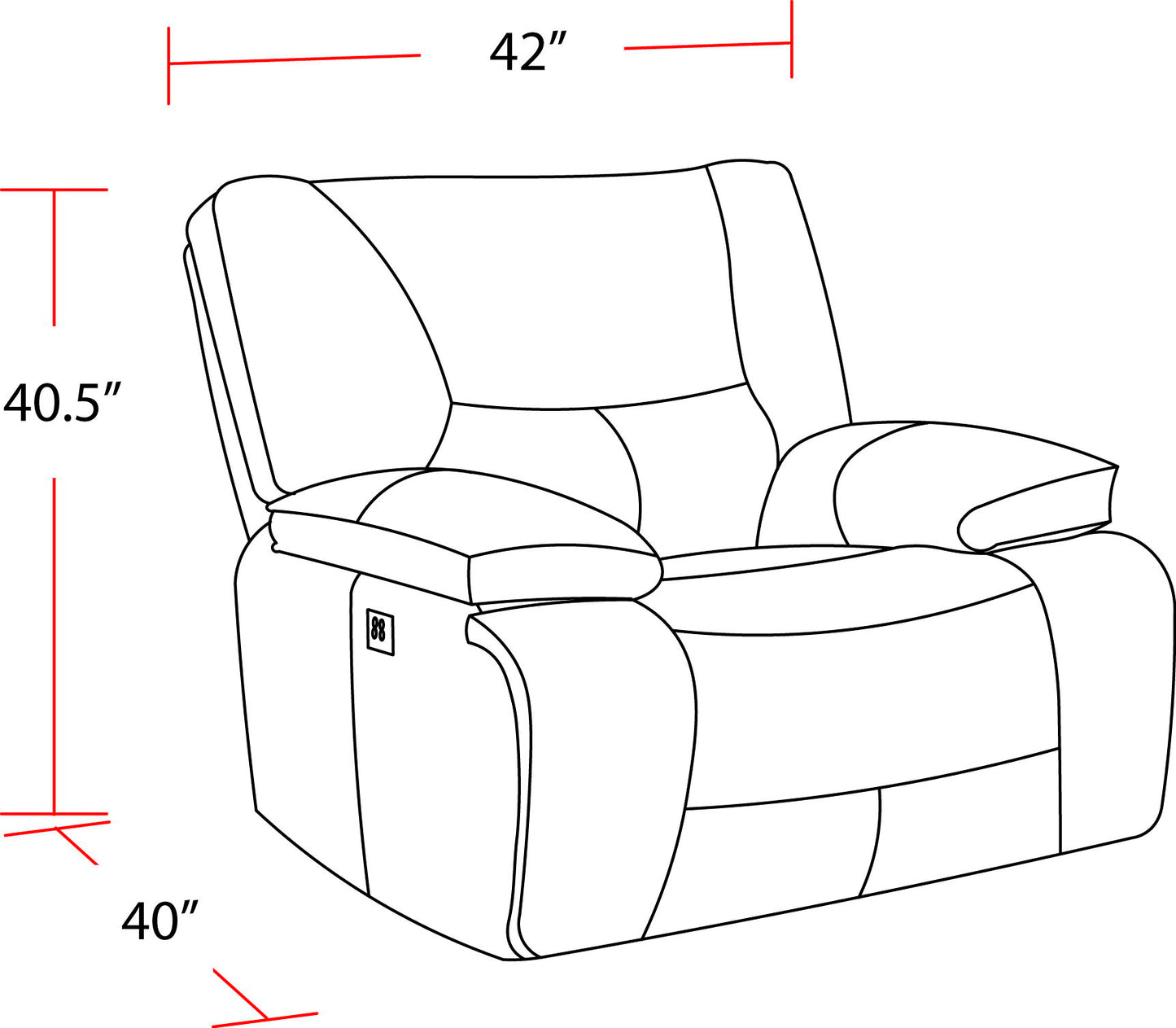 Spartacus - Power Recliner