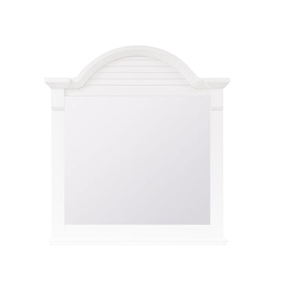 Summer House - Small Mirror - Oyster White