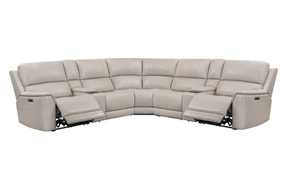 Easton - Power Reclining Sectional With Power Adjustable Headrests