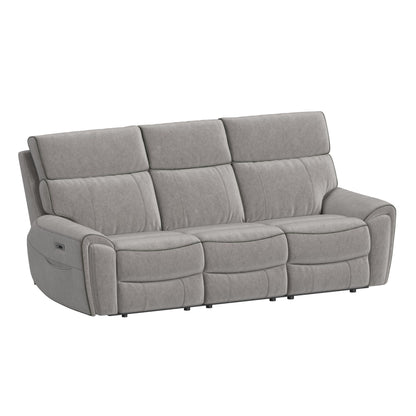 Jackpot - P1 Sofa With Heat Massage - Explore Light Gray
