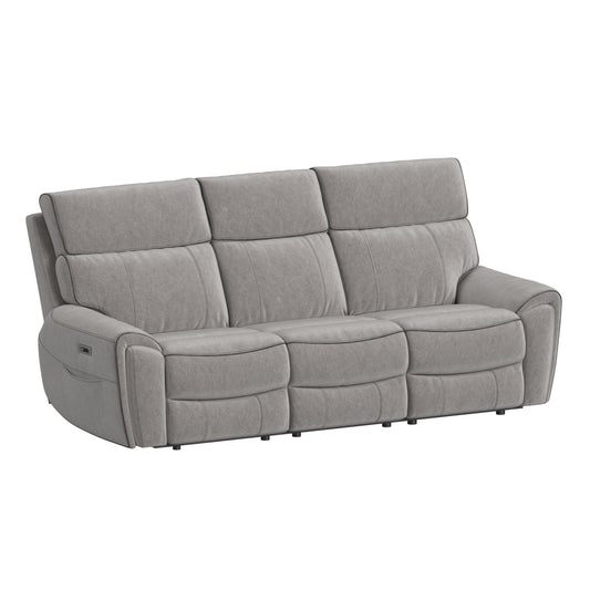 Jackpot - P1 Sofa With Heat Massage - Explore Light Gray