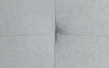Quenti - Sofa Bed With Pillow - Gray Melange Velvet