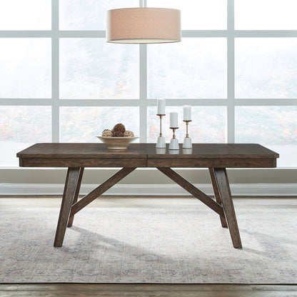 Carolina Park - Trestle Table - Amber Brown