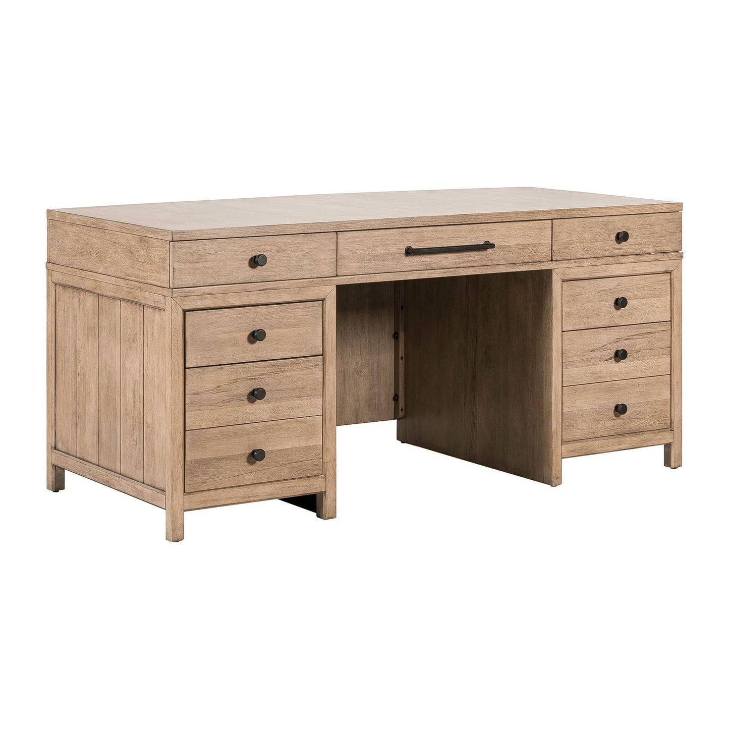 Proximity Place - Jr Executive Desk - Barley Buff