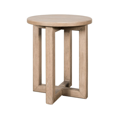 Proximity Place - Chairside Table - Barley Buff