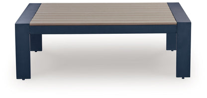 East Beach - Blue - Rectangular Cocktail Table