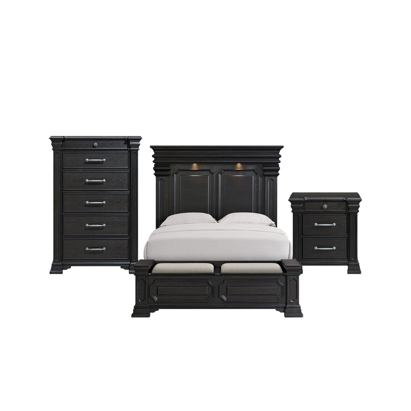 Kings Court - Storage Bedroom Set
