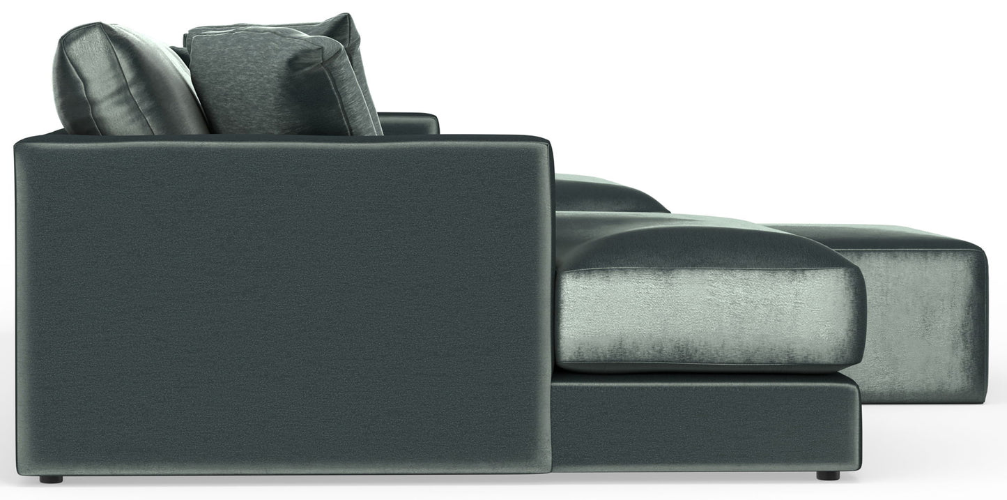 Remington - Modular Sofa And Cocktail Ottoman - Pine