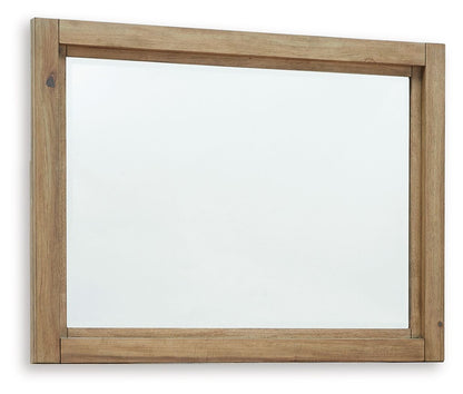 Ridgester - Bedroom Mirror - Light Brown