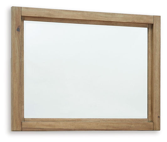 Ridgester - Bedroom Mirror - Light Brown