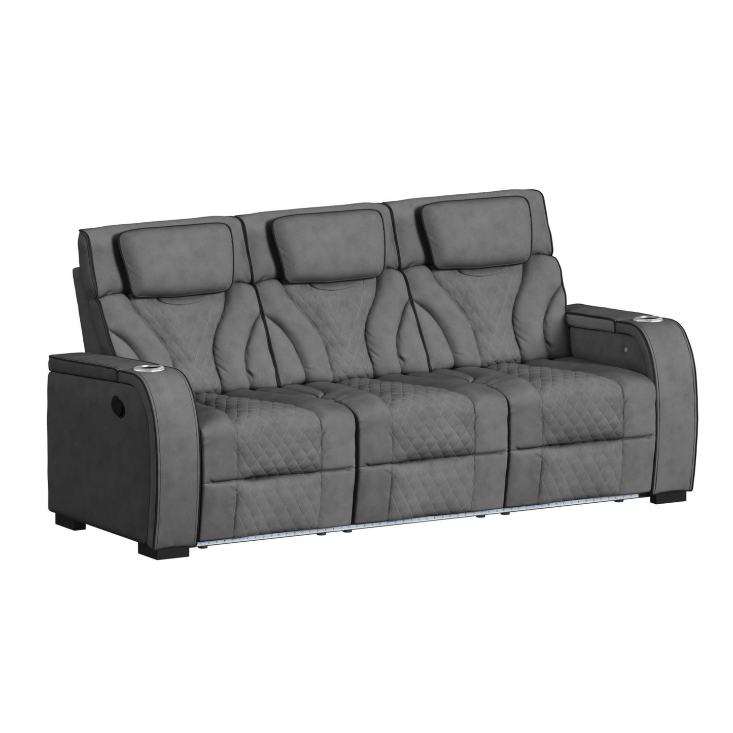 Blitz - Motion Sofa With DDT, Reading Light, Wireless Charger And LED