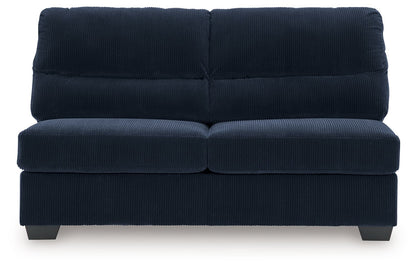 SimpleJoy - Armless Loveseat - Navy