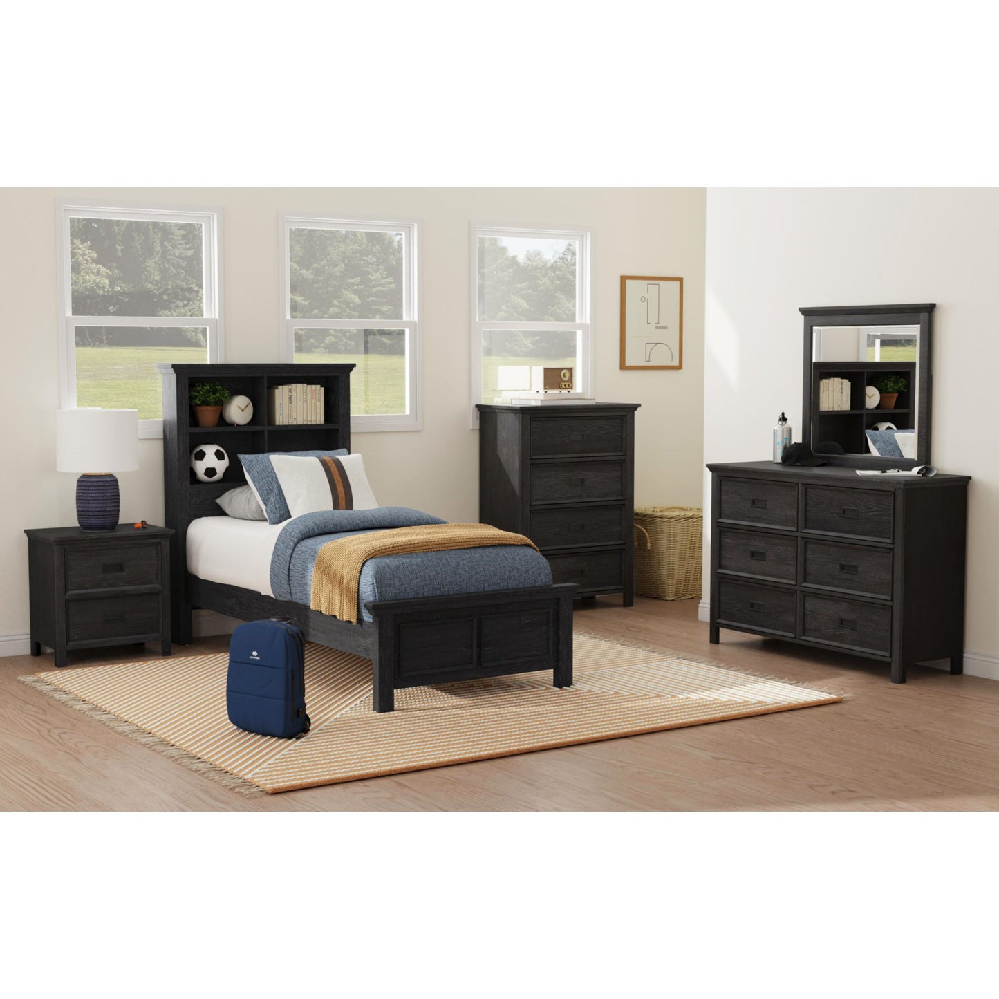 Hampton Kids - Bookcase Bed