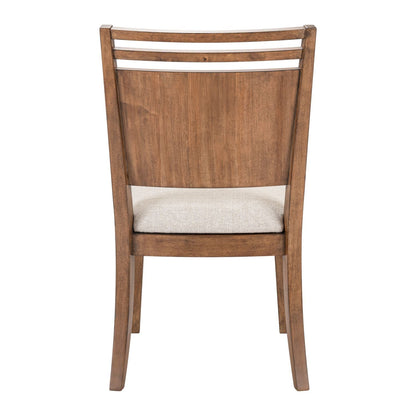 Shaker Lakes - Panel Back Side Chair - Harvest Brown