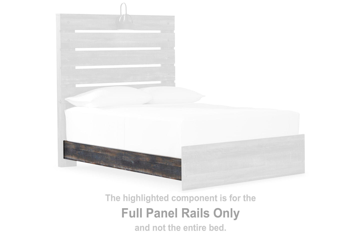 Drystan - Full Panel Rails - Brown / Beige