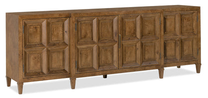 Melange - Nikos Credenza - Dark Brown