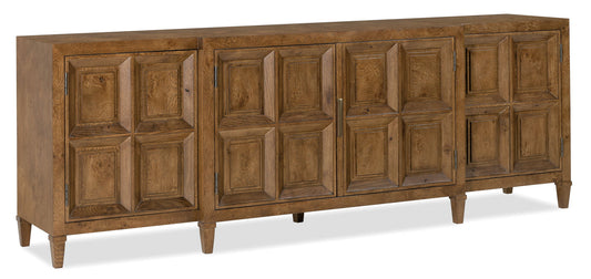 Melange - Nikos Credenza - Dark Brown
