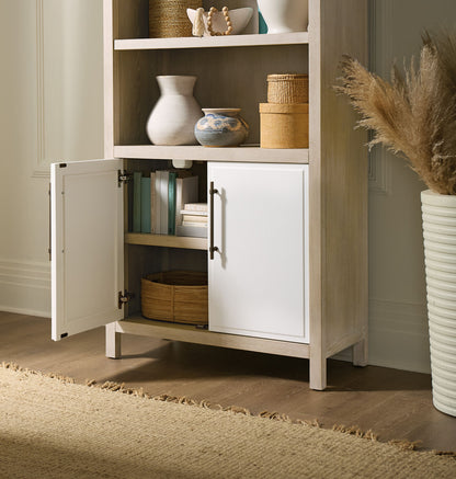Home Office - Wood Bookcase - Light Brown