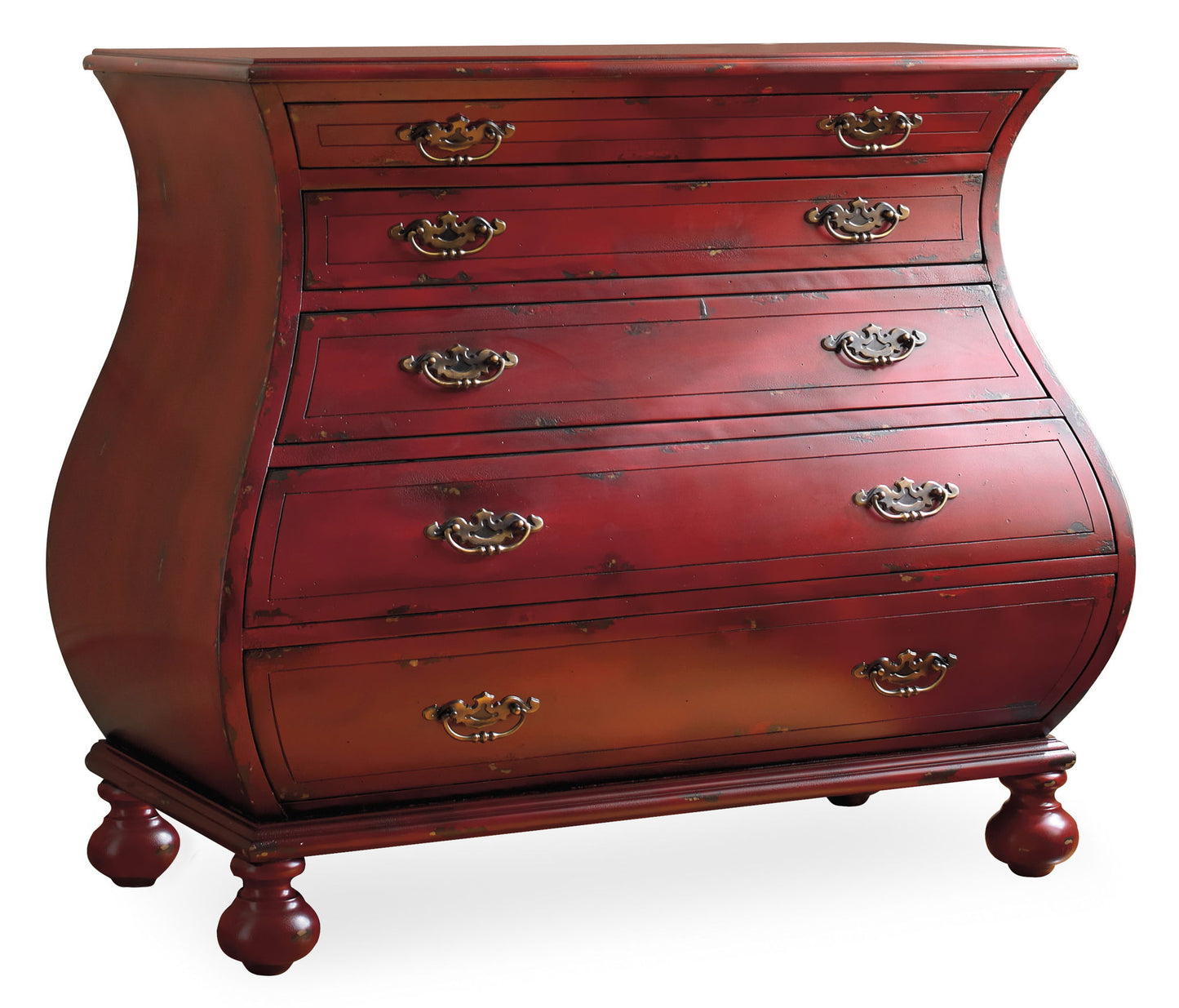 Home Accent - Bombe Chest - Red
