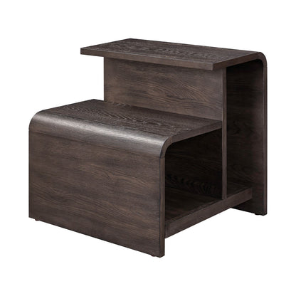 Perspectives - End Table - Espresso