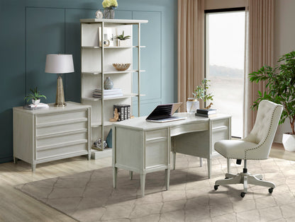 Maisie - Executive Desk - Champagne