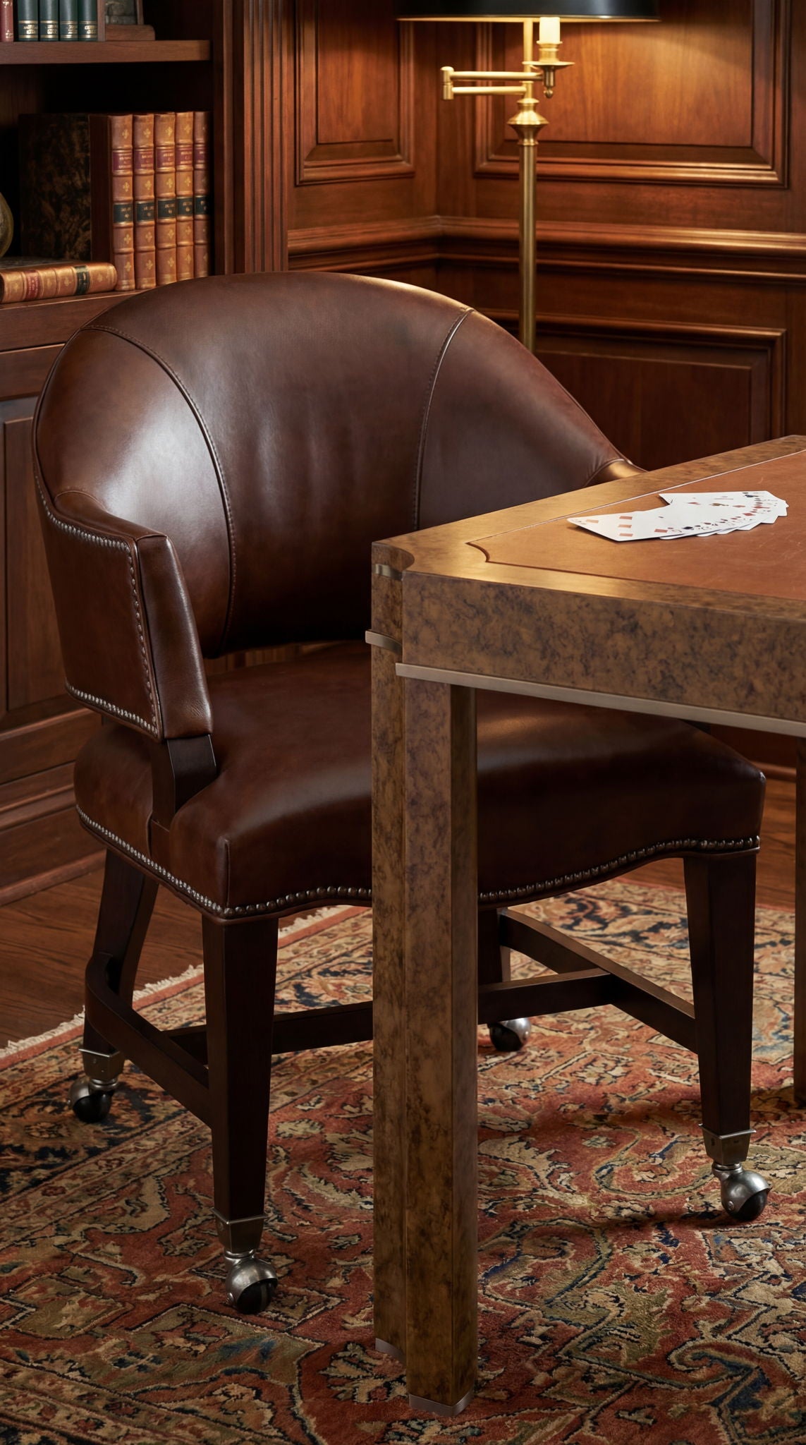 CC - Joker Game Chair - Dark Brown
