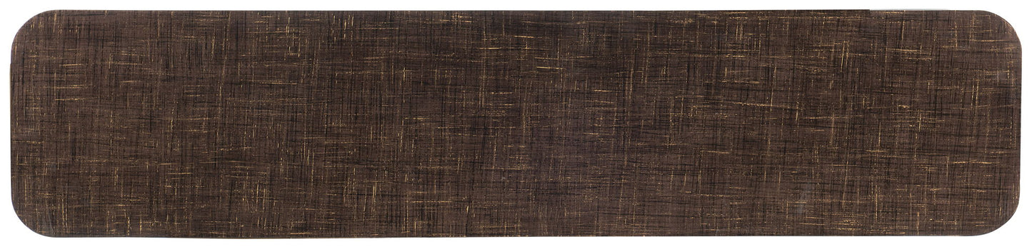 Melange - Edmun Sofa Table - Dark Brown