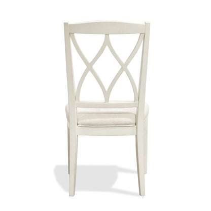 Myra - Back Upholstered Side Chair (Set of 2) - Paperwhite