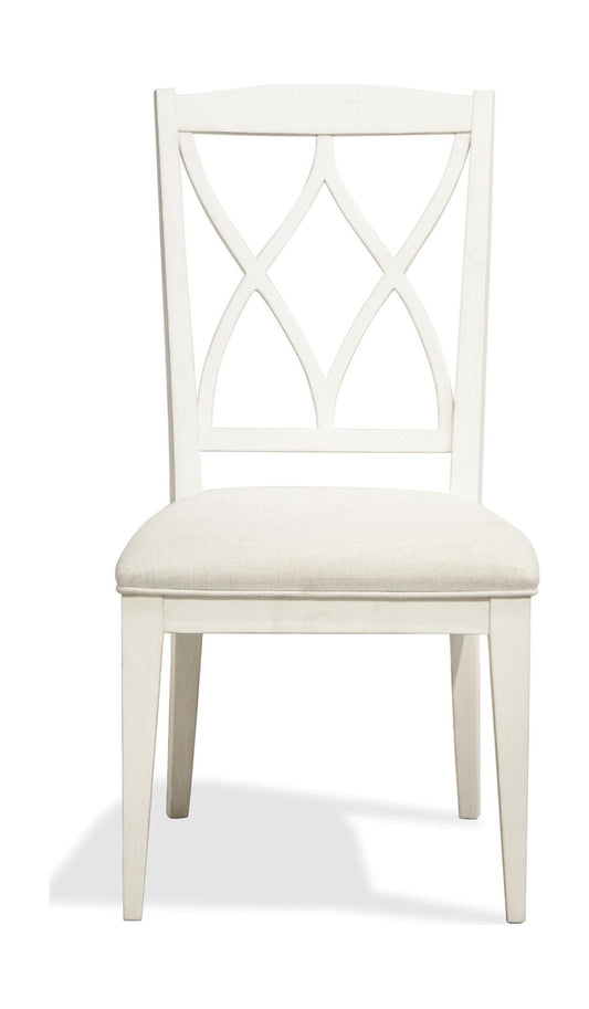 Myra - Back Upholstered Side Chair (Set of 2) - Paperwhite