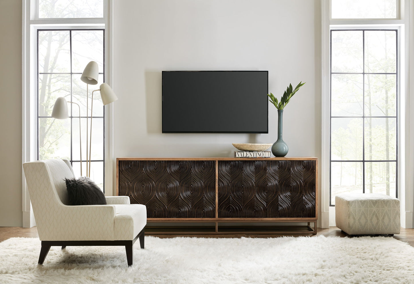 Home Accent - Light Brown / Dark Brown