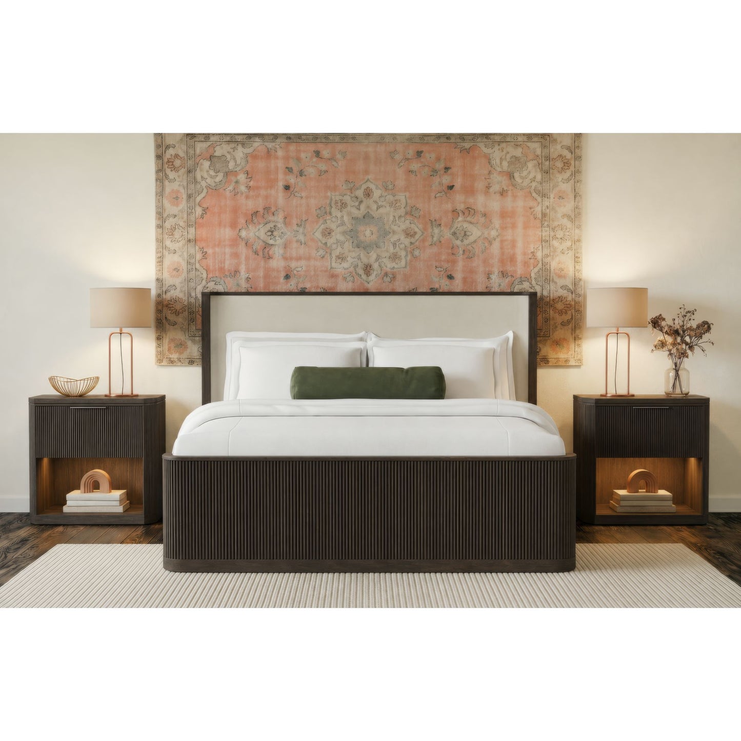 Sylvie - Bedroom Set With Upholstered Bed