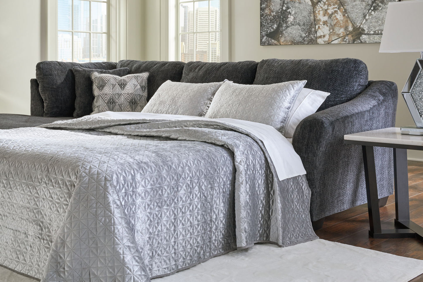 Biddeford - Raf Full Sofa Sleeper - Shadow
