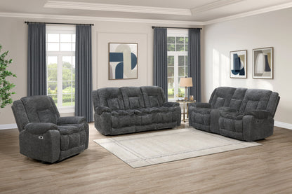 Stanwick - Glider Recliner With Power Footrest - Gray