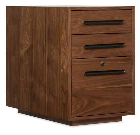 Home Office - Desk Pedestal - Dark Brown