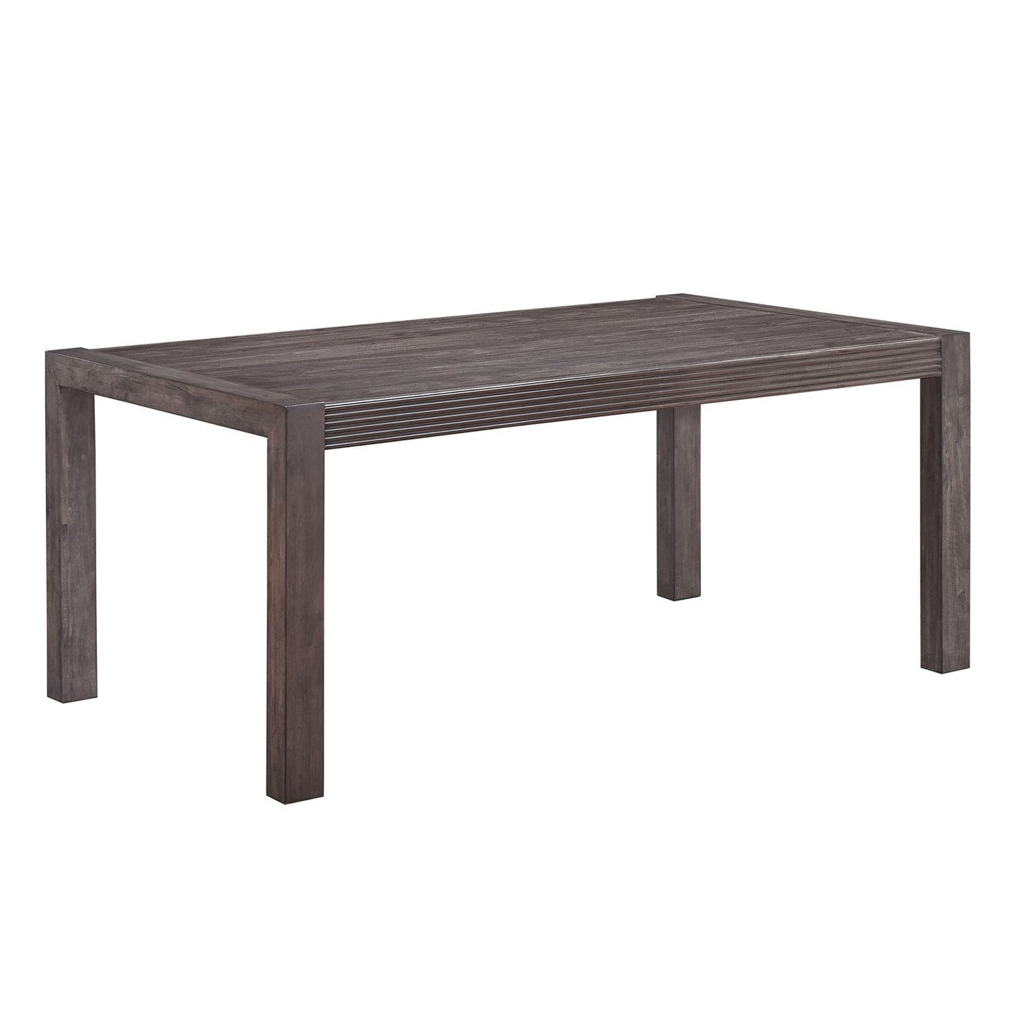 Modern Edge - Rectangular Leg Table - Caffe