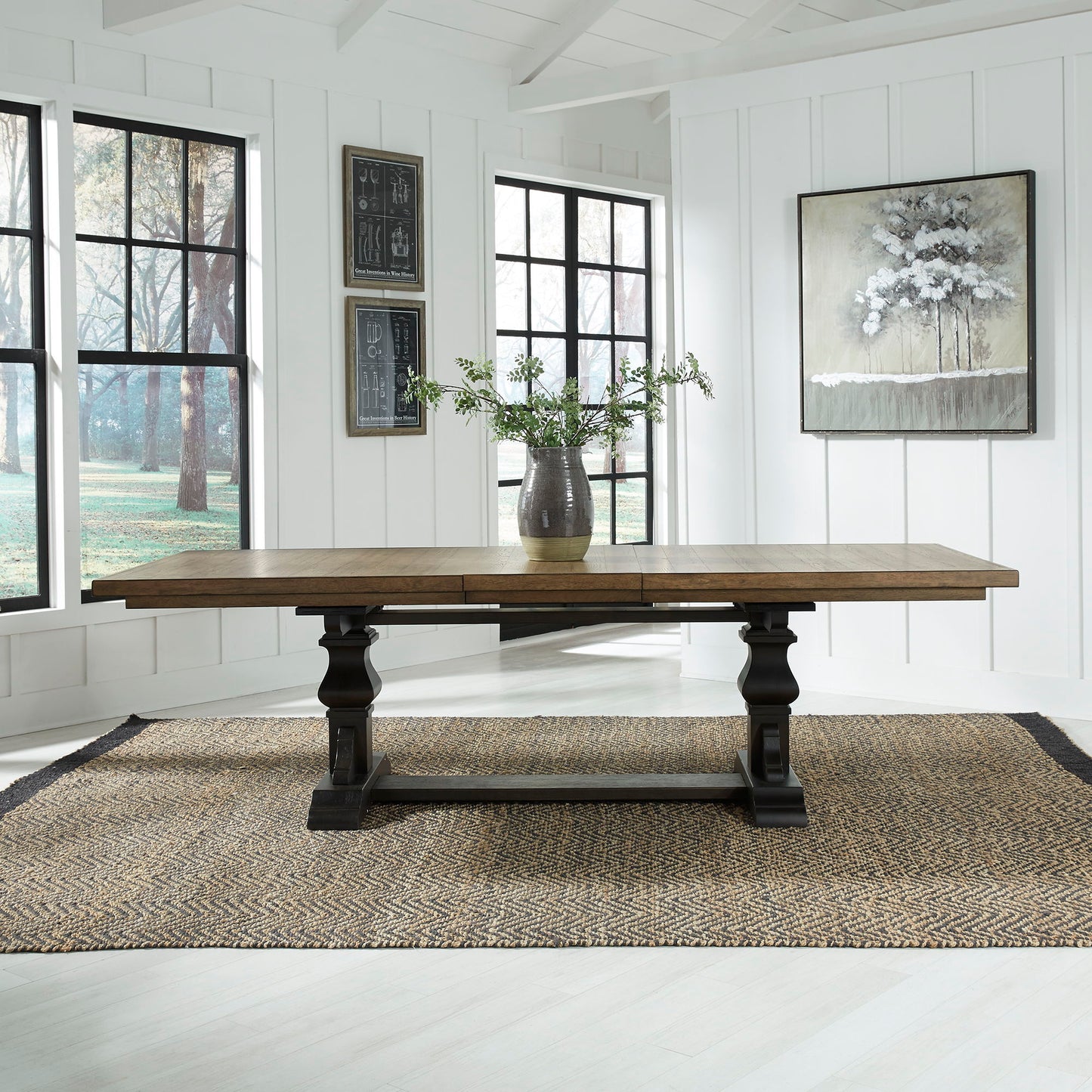 Harvest Home - Trestle Table - Chalkboard