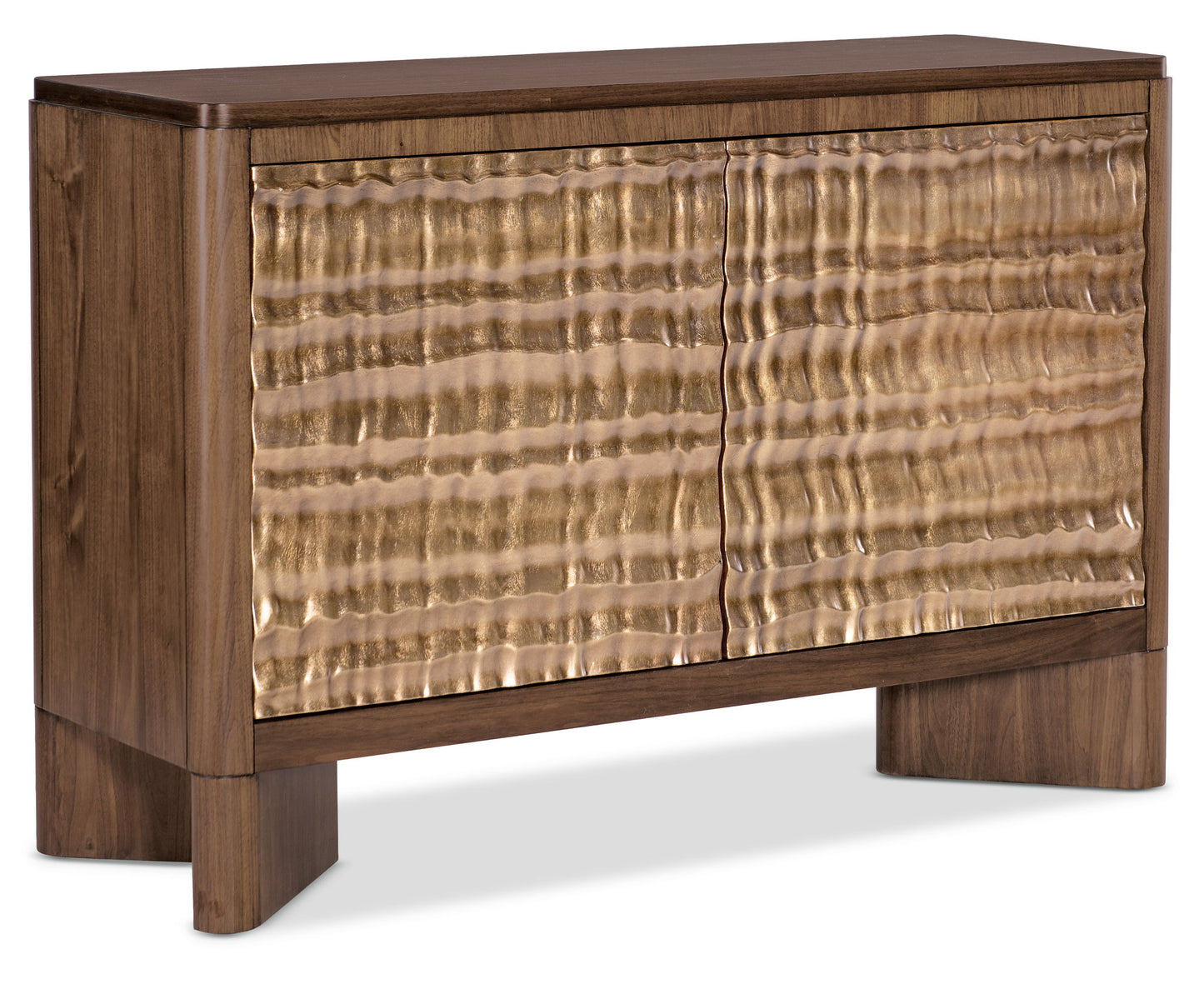 Eleana - Two Door Chest - Medium Wood / Light Brown