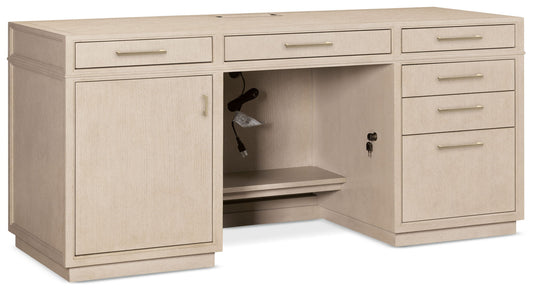 Home Office - Credenza - Polished Limestone