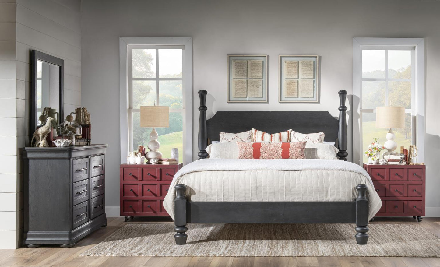 Vintage Market - Complete Chimney Post Bed